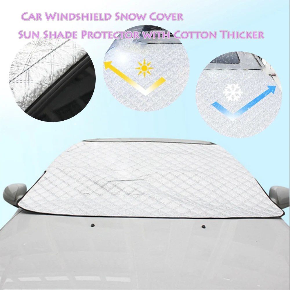 Universal Car Front Windshield Anti Snow Ice Shield Cover Frost