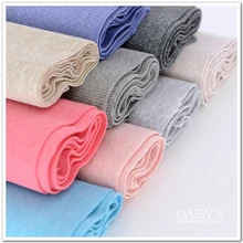 20 см Ширина 100 см-130 см Длина хлопок ребра эластичная Цветочная пряжа трикотажная ткань Diy Одежда средней толщины ткань подол 490 г/м