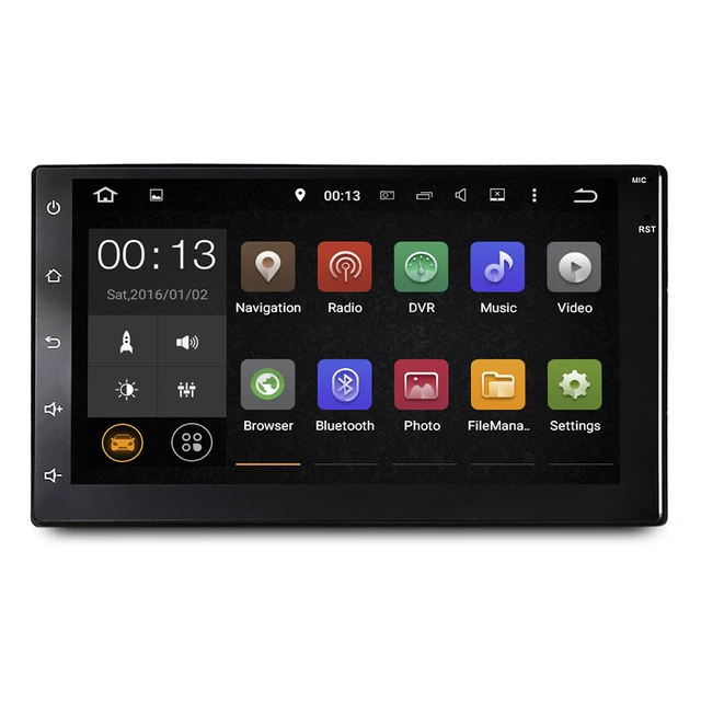 Buy Car Multimedia Player 2 Din Quad Core Android 6.0