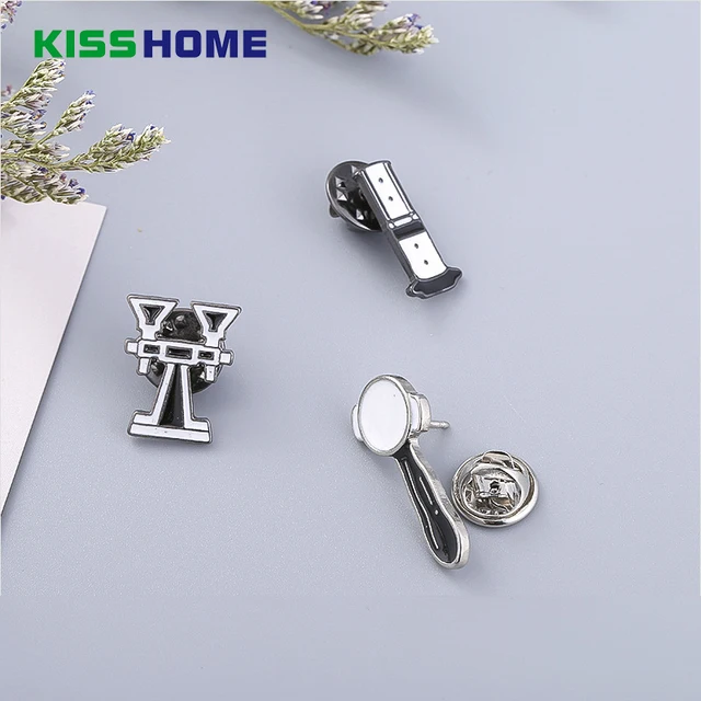 Cheap Cartoon Enamel Pins Couple Brooch Accessories Coffee Machine Filter Handle Drop Oil Brooches Mini Badge Gift for Coffee Lovers Cheap Cartoon Enamel Pins Couple Brooch Accessories Coffee Machine Filter Handle Drop Oil Brooches Mini Badge Gift for Coffee Lovers