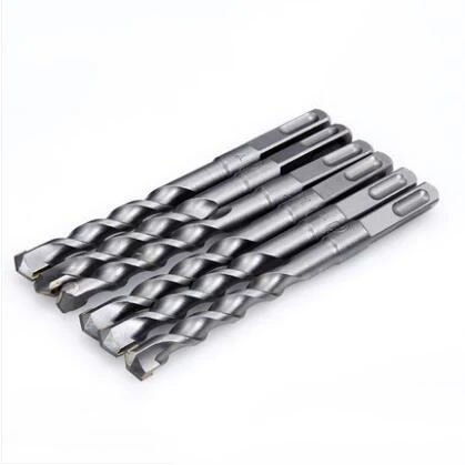 

200mm Long SDS Plus Hammer Twist Drill Bits Square Shank Masonary Concrete 6mm 8mm 10mm 12mm 14mm 16mm 18mm 20mm 22mm