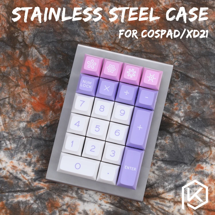 Stainless Steel Bent Case For Cospad Xd24 20 Mechanical Keyboard