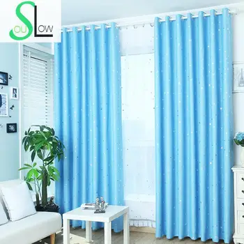 

Slow Soul Blue Beige Pink Sky Student Living Room Curtains Cartoon For Curtain Kitchen Bedroom Baby Children Kids Blackout