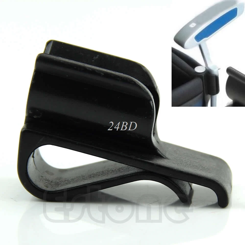 

Golf Bag Clip On Putter Putting Organizer Club Durable Clamp Holder O20