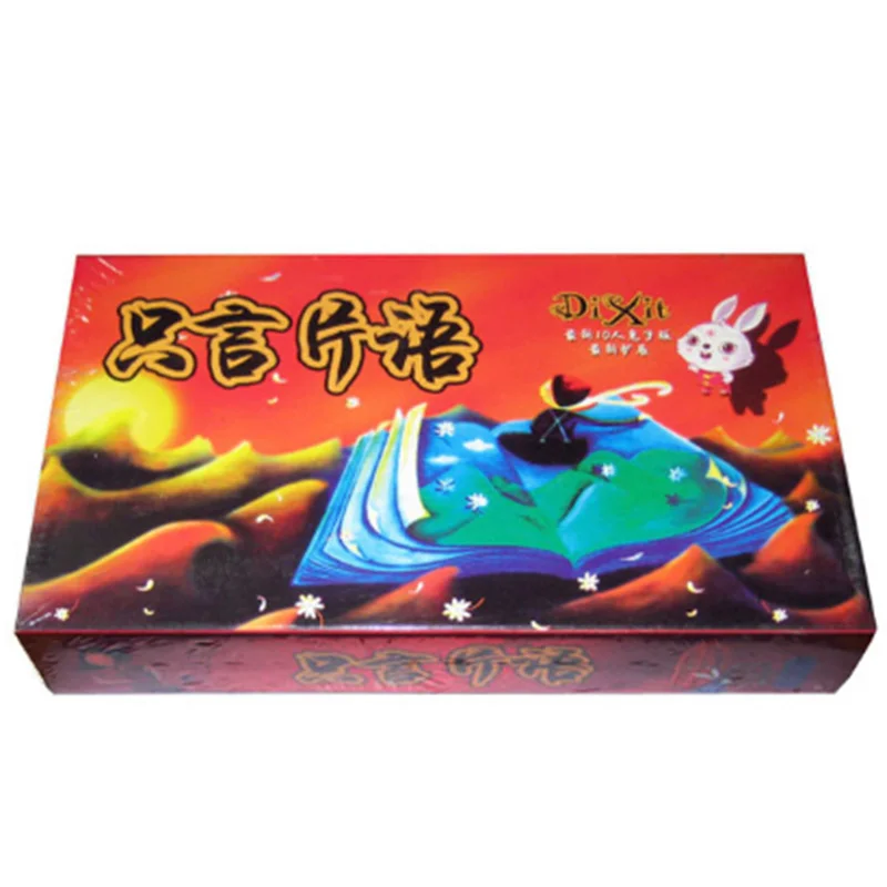 "dixit" Board Game Card Game 1+2 Version Wood Rabbit Board Games