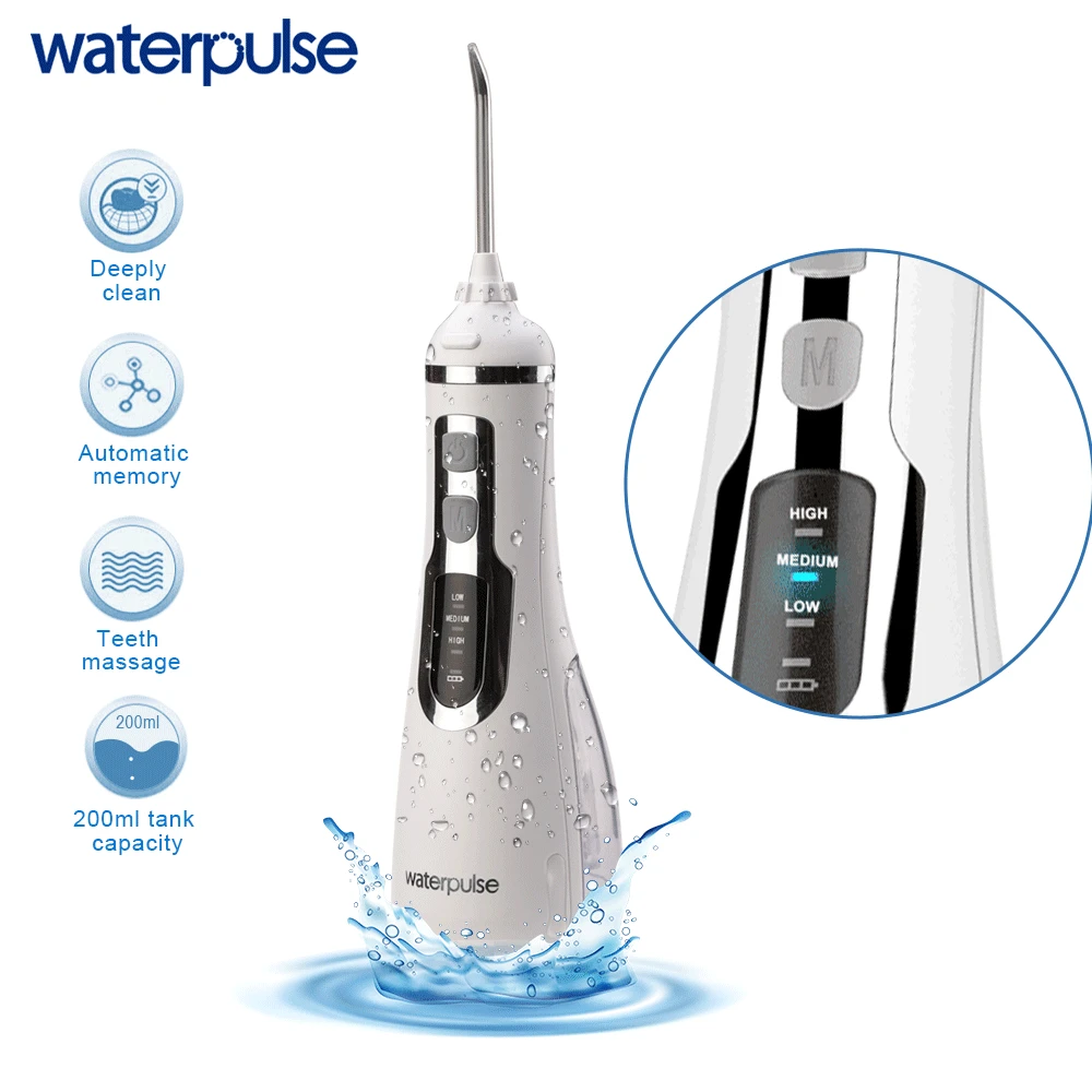 Беспроводной ирригатор полости рта Waterpulse V500 портативные ирригаторы для воды