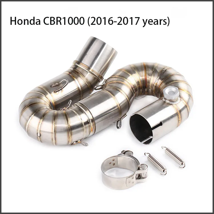 Motorcycle modified exhaust pipe CBR1000RR stainless steel elbow pipe