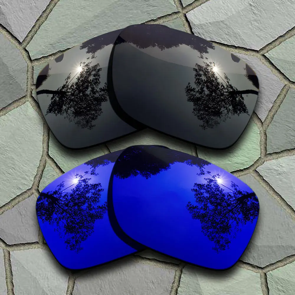 Солнцезащитные очки поляризованные Сменные линзы для Oakley Holbrook-сорта - Цвет линз: Black-Violet Blue