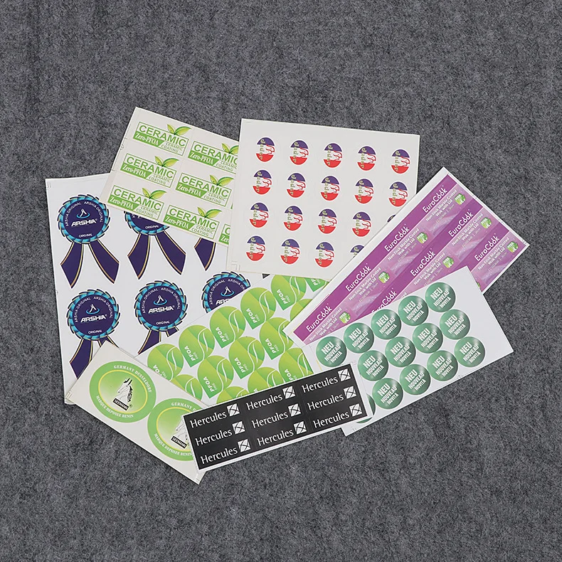 

Wholesale Design Custom Printing Name Logo Stickers Waterproof Adhesive labels Hologram Sticker