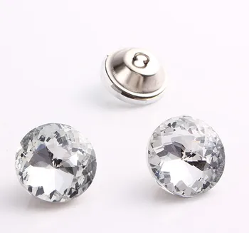 

(11624PCS/LOT)16MM /18MM / 20MM / 22MM / 25MM / 30MM Mixed Packaged DIY Heardboard Upholstery Crystal Buttons