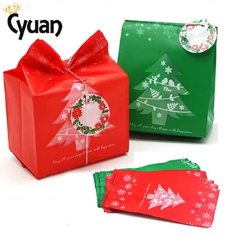 

20pcs Christmas Gift Bags Package Bag Xmas Gift Decor Christmas Tree Candy Gift Bag Navidad Christmas Decorations for Home