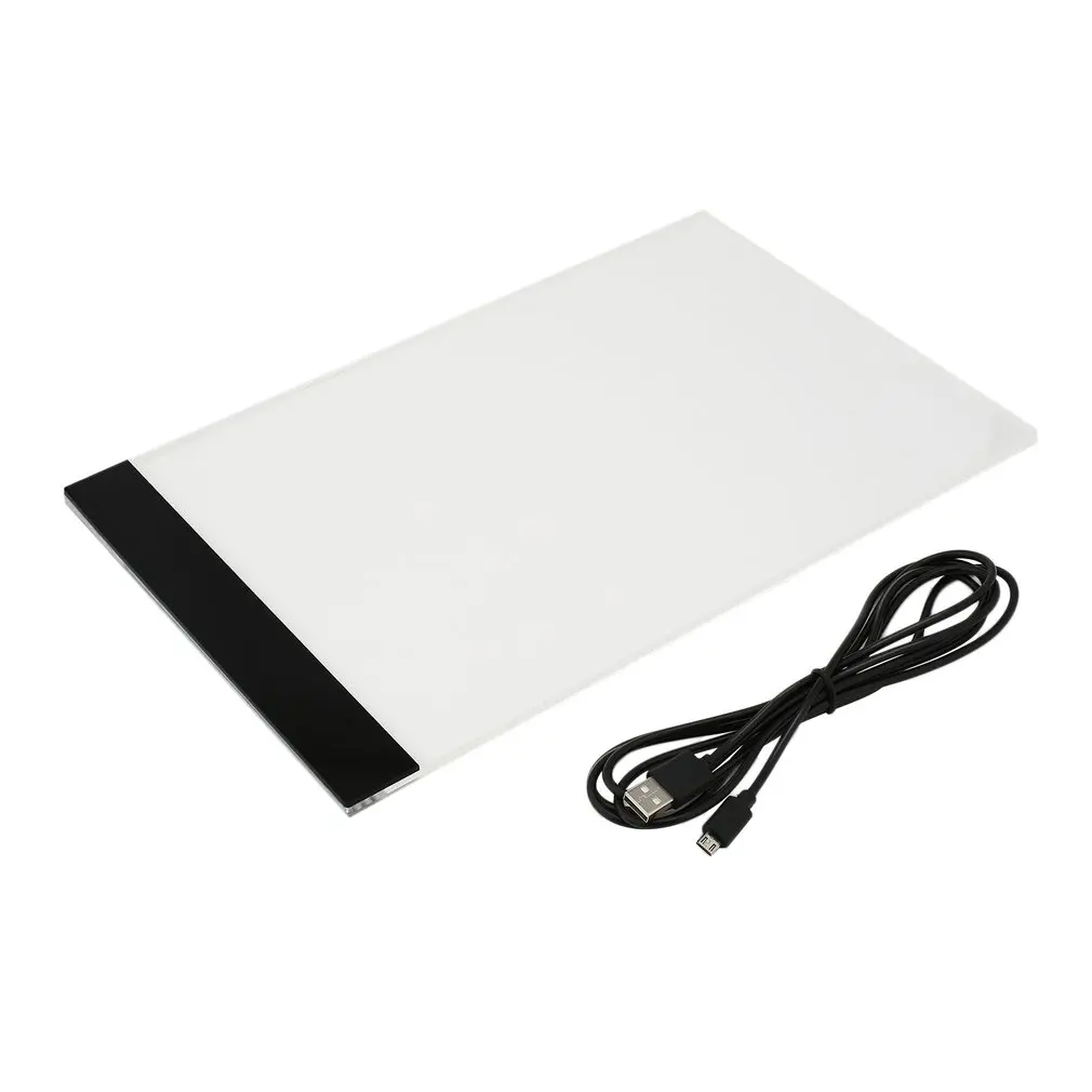 

FLEIZ A4J A4 Paper Size Copying Board Ultra-thin LED Luminous Animation Painting Panel USB Art Tracking Writing Light Pad