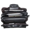 JOYIR Men Briefcases Genuine Leather Handbag 15.6