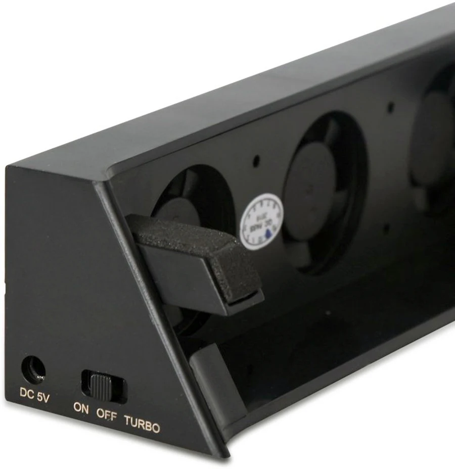Тонкий USB кулер для PS4 охлаждающий вентилятор с внешним контролем температуры 5 В 0