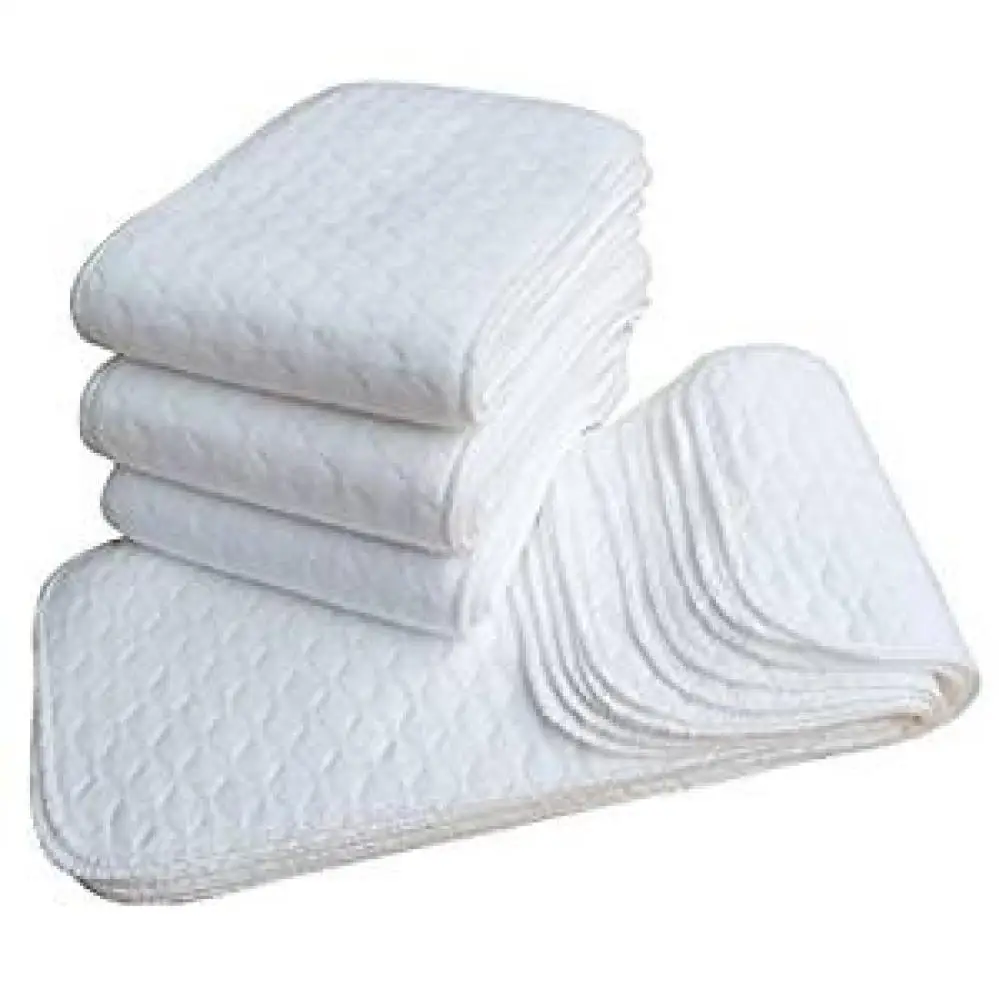 

5 Pcs/ Lots Reusable Baby Diapers Nappy 3 Layers microfiber Cotton Modern Cloth Insert Cotton Infant Diaper Liners Soft