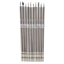 10 шт. T12-B2 D24 C4 ILS JL02 KU K BC2 BL BC1 паяльник советы T12 для Hakko паяльная станция FX-951 FX-95