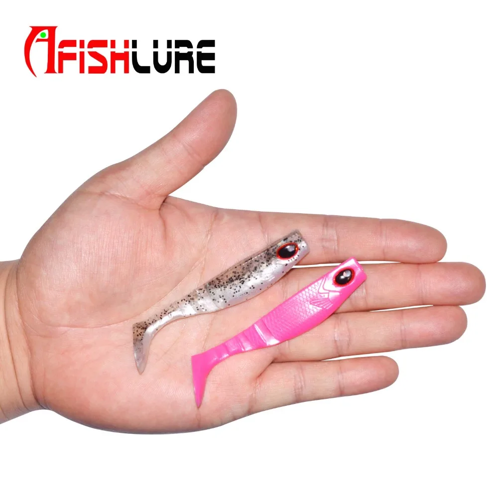 T Tail Soft Bait60MM