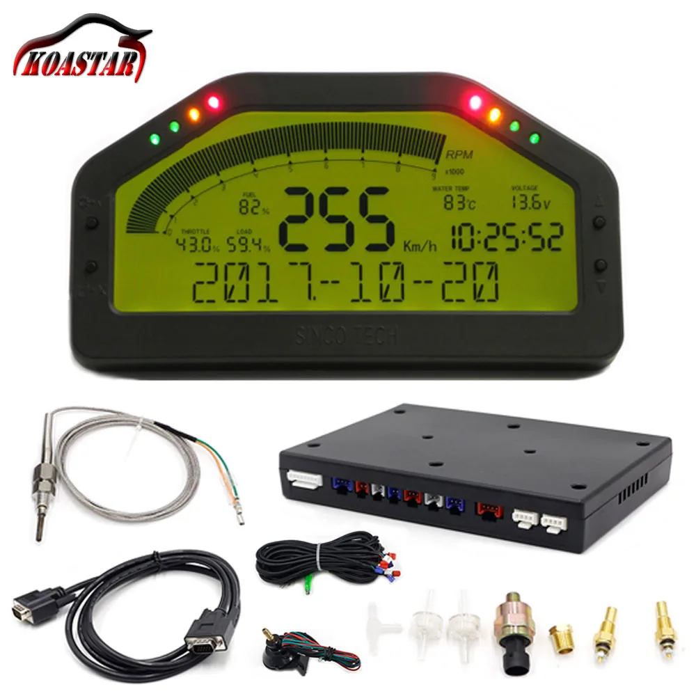 DO903 DO908 Universal Car Dash Race Display OBD2 Dashboard Digital