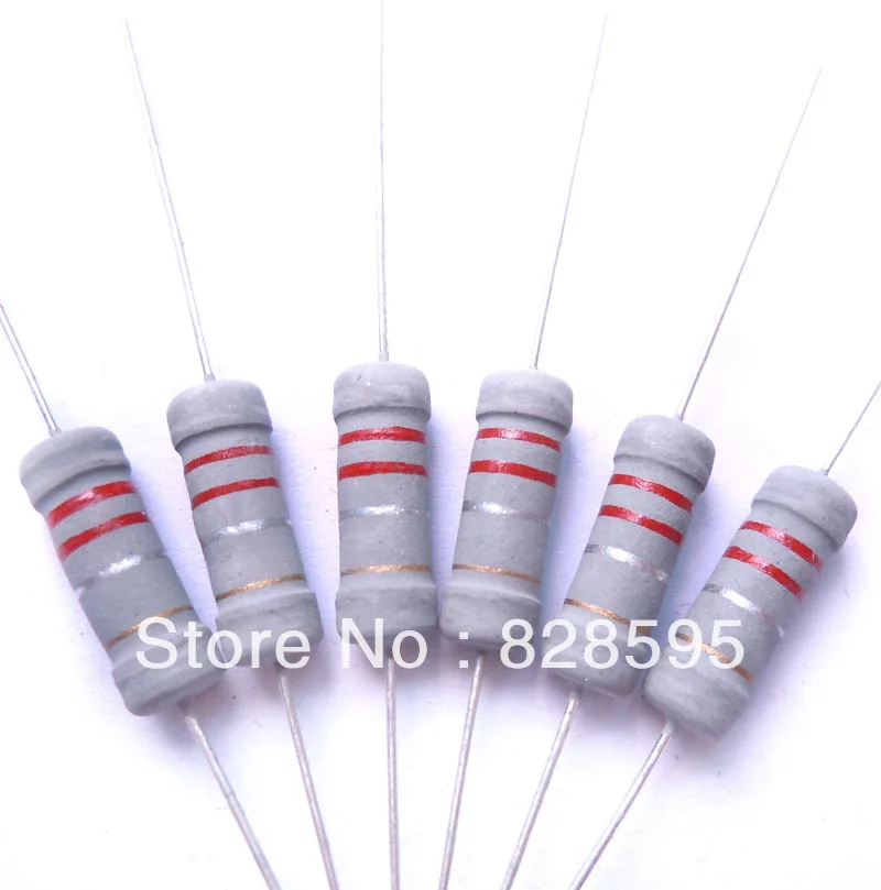 

2w 0.22 ohm 0R22 ohm 100% Original New Fixed Resistor Metal Oxide Film Resistors Resistance +/- 5% (200pcs)