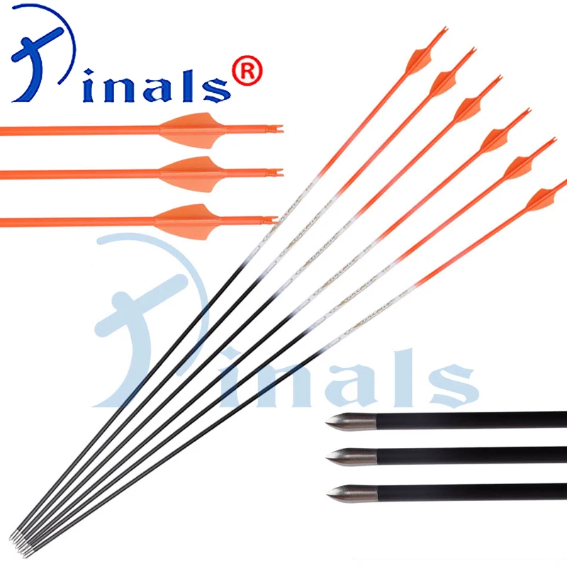 Pinals Archery Carbon Arrows Spine 500 600 700 800 900 1000 ID4.2mm
