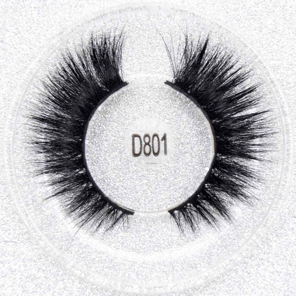 

Visofree Mink Eyelashes 3D Mink Eye Lashes Crisscross False Eyelashes Handmade Soft fluffy Dramatic Lashes Upper Lash 1pair D801