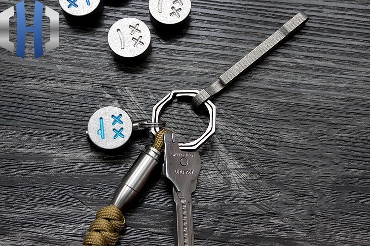 Titanium Expression Pack EDC Knife Beads Umbrella Rope Pendant Tail Rope Knife Pendant Key Chain Zipper Head Paracord Beads Titanium Expression Pack EDC Knife Beads Umbrella Rope Pendant Tail Rope Knife Pendant Key Chain Zipper Head Paracord Beads