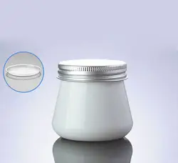 Новый 80 г Белый ПЭТ широкий рот горшок маска банки для упаковки косметическая упаковка бутылки