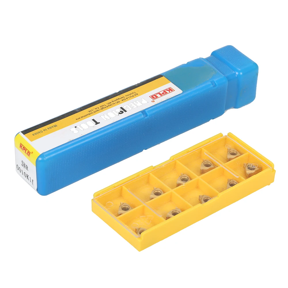 

SNR0010K11 Internal Lathe Threading Boring Bar Holder 10pcs/box 11IR A60 Inserts T8 Wrench CNC Turning Tool