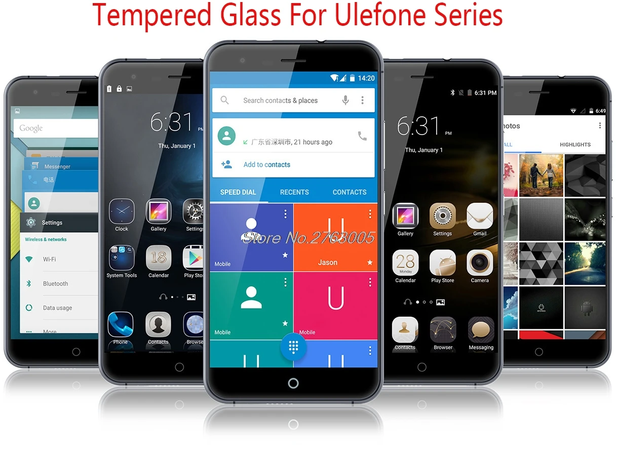 Закаленное стекло для Ulefone Be Pure Lite Metal Paris X 2 шт. защитная пленка экрана | Мобильные