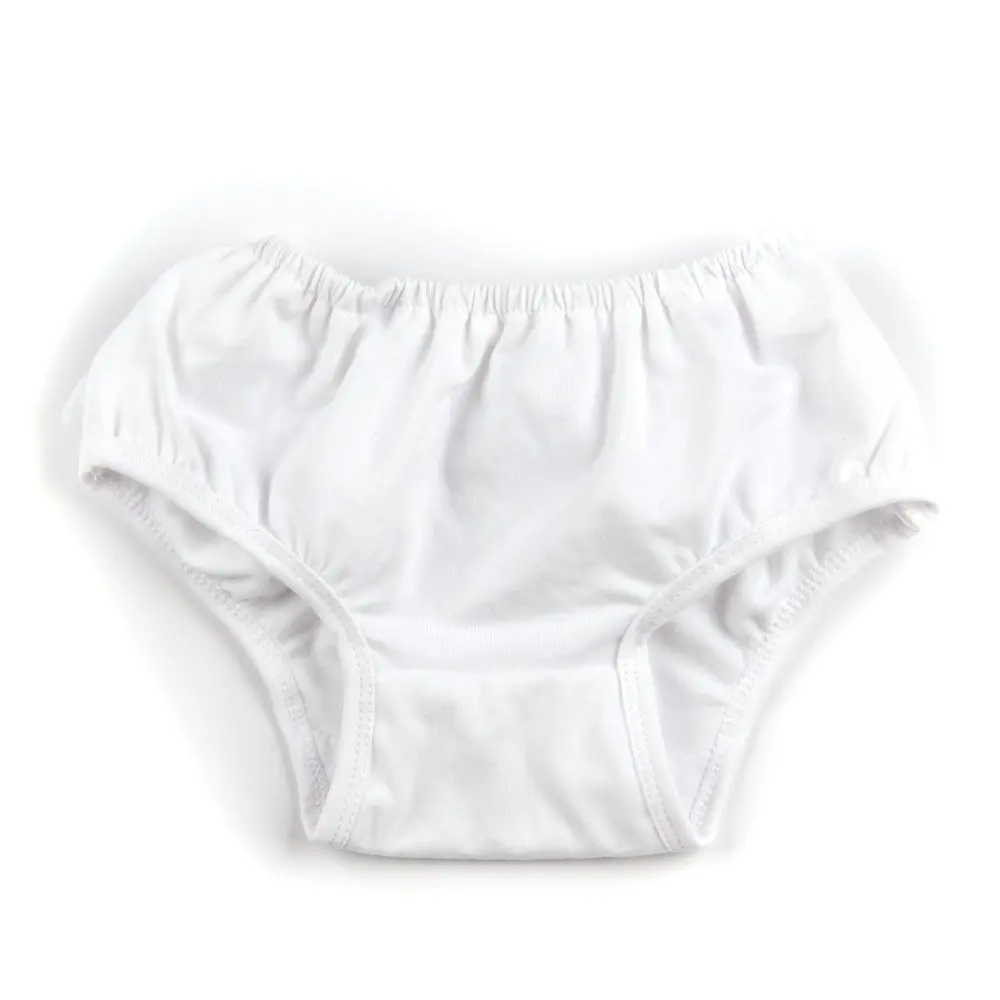 Белые шаровары с оборками для маленьких девочек, штаны-подгузники, с рисунком