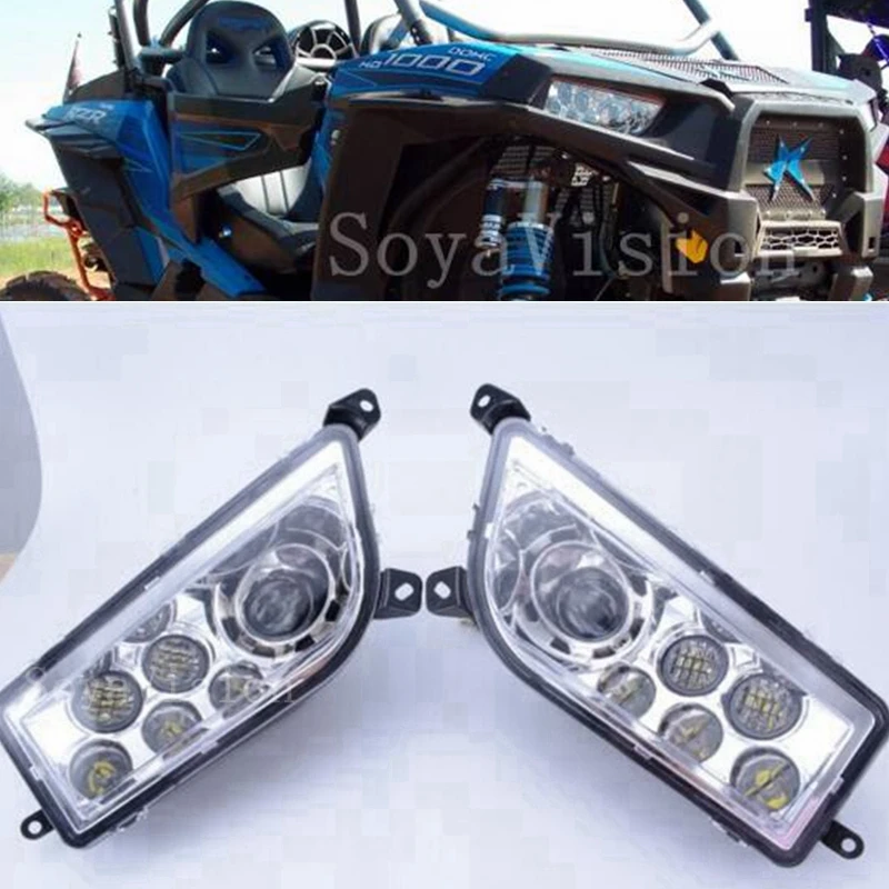 2016 Newest High Intensity Spot LED Headlight for Polaris RZR XP1K RZR
