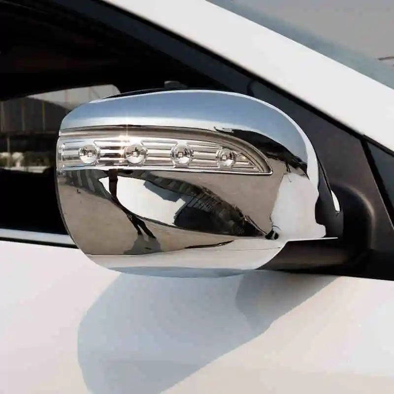 

ABS Chrome Side Rearview Mirror Cover Sticker Molding Garnish Accessories For 2010 11 12 13 14 15 Hyundai IX35 Car styling