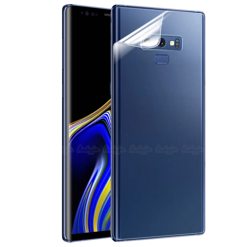 UVR 100 шт Для samsung Galaxy Note 9 8 пленка из мягкого ТПУ для S9 S8 Plus TPU защита экрана 3D полное покрытие прозрачная защитная пленка