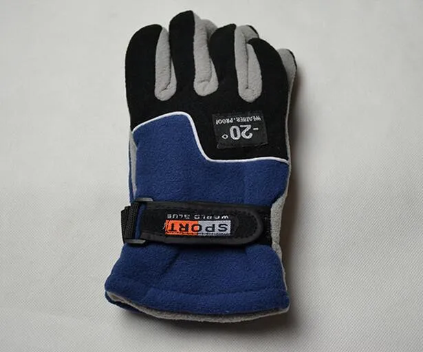 Ветрозащитный флис перчатки теплые перчатки Лыжный Спорт Перчатки для зимы Спорт на открытом воздухе