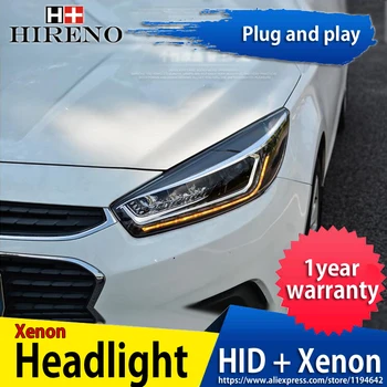

Hireno Headlamp for 2015-16 Chevrolet Cruze Headlight Headlight Assembly LED DRL Angel Lens Double Beam HID Xenon 2pcs