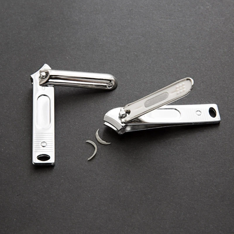 Home stainless steel oblique nail clippers portable files nail clippers