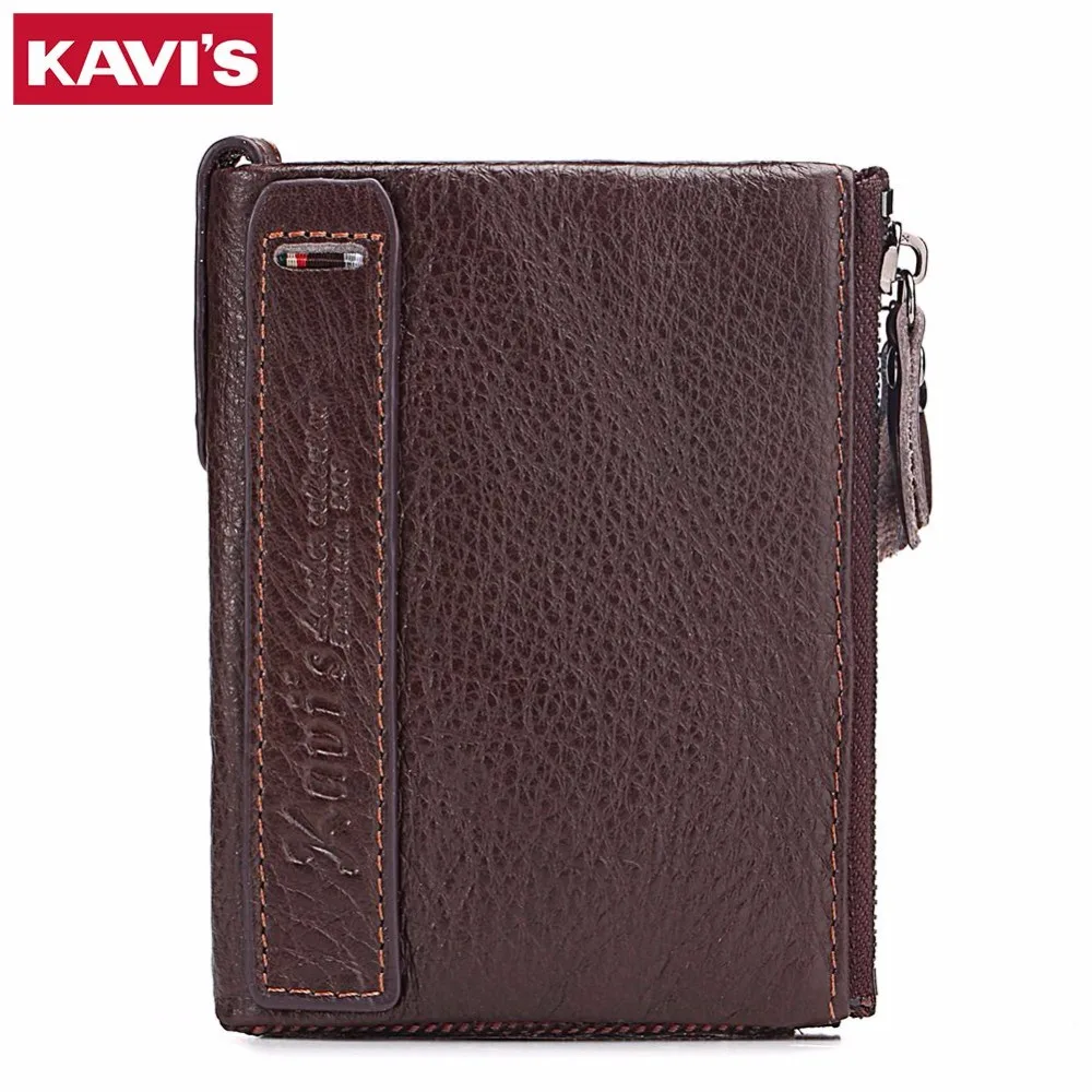 KAVIS Band Wallet Men Genuine Leather Fashion Male Coin Purse Credit Card holder With Pocket Small Walet For Mini And Portomonee KAVIS Band Wallet Men Genuine Leather Fashion Male Coin Purse Credit Card holder With Pocket Small Walet For Mini And Portomonee
