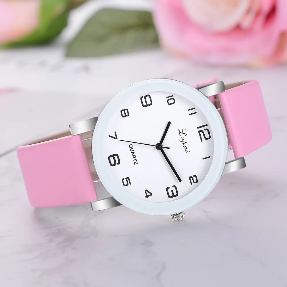 Lvpai брендовые кварцевые часы для женщин Классический роскошный белый браслет часы женская одежда часы Relogio Feminino
