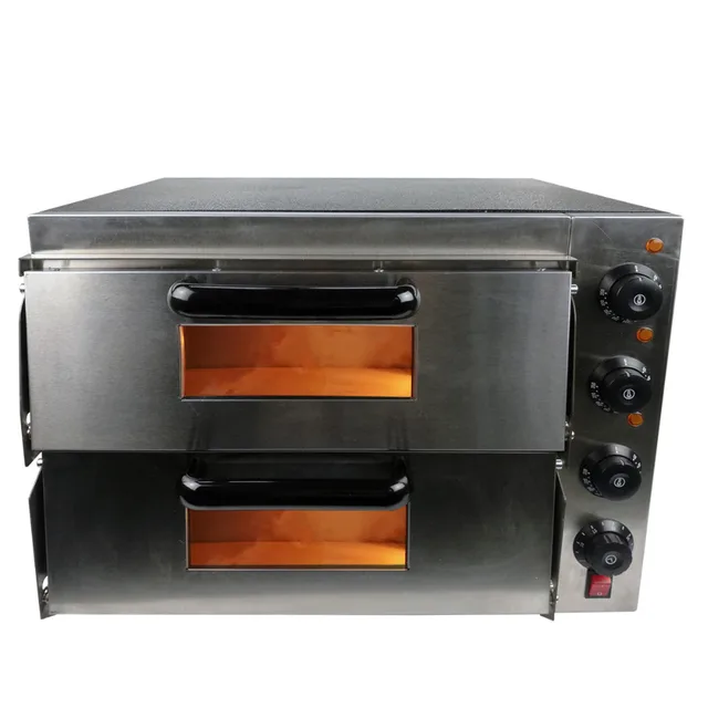 Cheap Hot sale Electric Pizza Baking Bakery Oven with timer for commercial use for making bread, cake, pizza