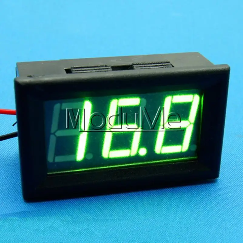 

NEW Green LED Panel Meter Mini Digital Voltmeter DC 3.2V To 30V