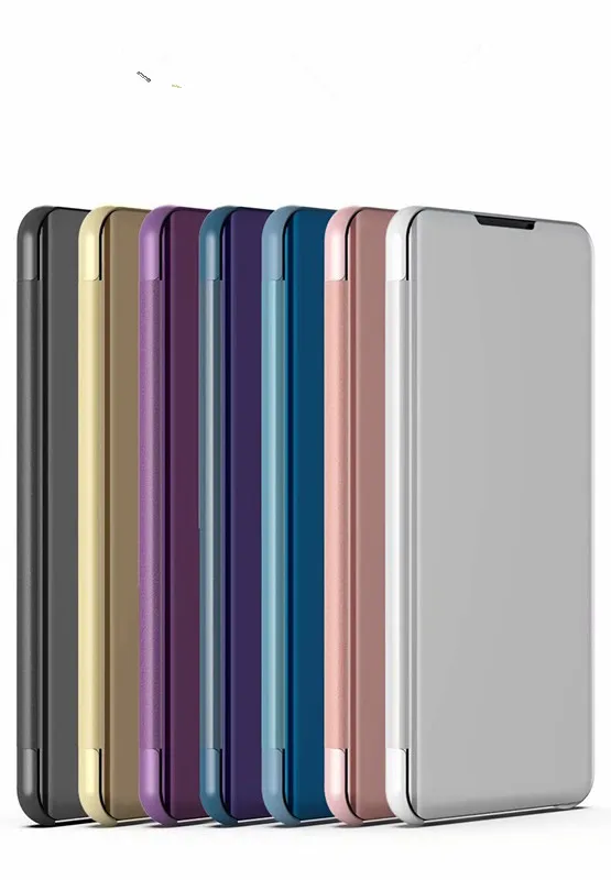 Прозрачный зеркальный чехол для телефона Xiaomi MI Pocophone F1 8 8SE A2 6X 6 A1 5X Mix 2 защитный с