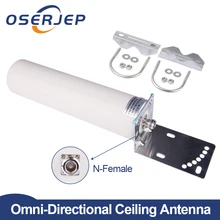 4G наружная антенна 2700 мГц 698 12DBi Onmi внешняя баррель антенна с N female для GSM W-CDMA 2 г 3G сотовый телефон сигнал повторителя