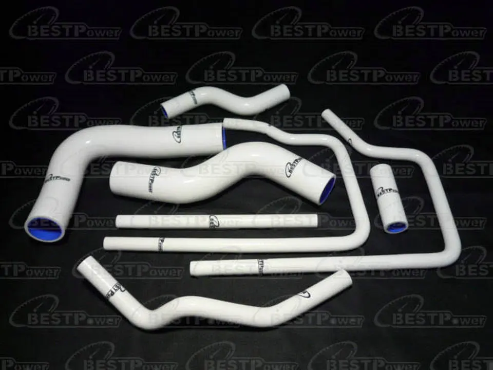 

SILICONE RADIATOR COOLANT HOSE KIT for 94-00 IMPREZA EJ20 2.0 STI WRX GT GC8 VER 3-4 white