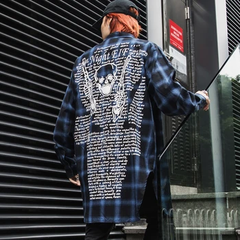 Harajuku Hip Hop Style Full Sleeve Shirt 3