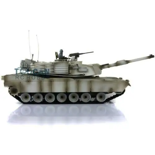 Henglong 1/16 снег 6,0 пластик Abrams rc Танк 3918 Вт/360 револьверная стальная коробка передач TH12966