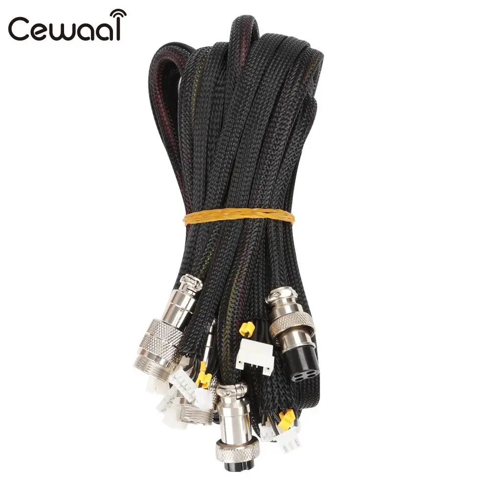 

Black Extension Cord 3D Printing Accessories 3D Printing Extension Cable Printer Long Extension Kit Office