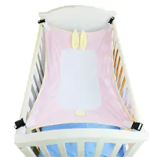 Детская легкая кроватка гамак безопасный мягкий гамак детская колыбель для новорожденного ребенка спальная кровать Безопасный съемный с регулируемой сеткой