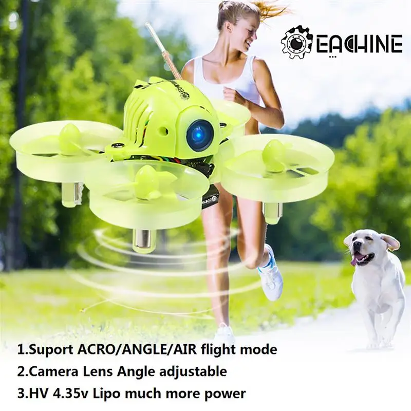 Eachine QX65 с 5,8G 48CH 700TVL Камера F3 со встроенным серверный компьютером с экранным меню 65 мм микро для FPV Racing Frame беспилотная камера д/у Квадрокоптер