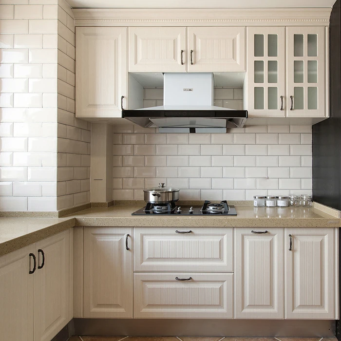 Muebles de cocina антикварный дизайн белые кухонные шкафы на продажу|Наборы для
