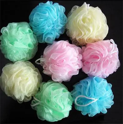 

Colorful & High Quality Bath Ball Bathsite Ball Bath Towel Scrubber Body Cleaning Mesh Shower Wash Sponge Sanitary Ware Suite